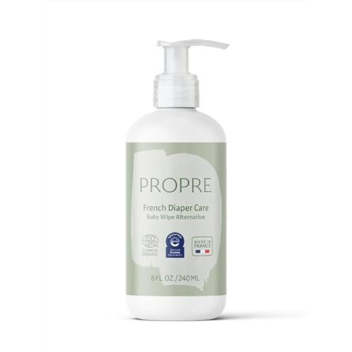 Propre Baby French Diaper Cream - Gentle Alternative to Baby Wipes and Diaper Creams, Multi-use Liniment Cream Cleanses, Nourishes, and Protects Sensitive Skin