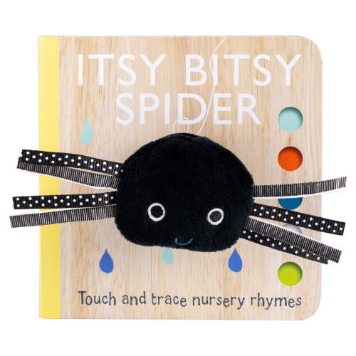 Touch and Trace Nursery Rhymes: Itsy Bitsy Spider Finger Puppet Book (Board Book)