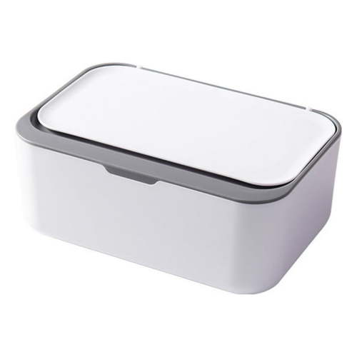 Quinlirra Baby Wipes Dispenser, Wipe Holder with Lids Diaper Wipes Case for Bathroom Refillable Wipe Container with Sealing Design, Flushable Bathroom Storage Case Box Travel Essentials