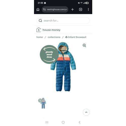 ♻ Infant Snowsuit – Nesting House