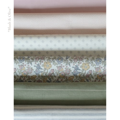 **Blush & Olive** Custom Handmade Name Garland