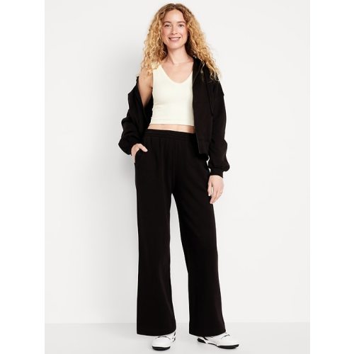 High-Waisted SoComfy Wide-Leg Sweatpants