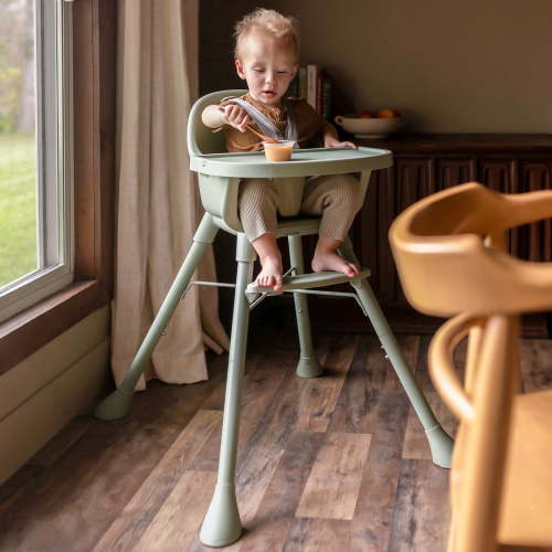 HARPPA 3-in-1 Convertible High Chair for Babies and Toddlers,Green
