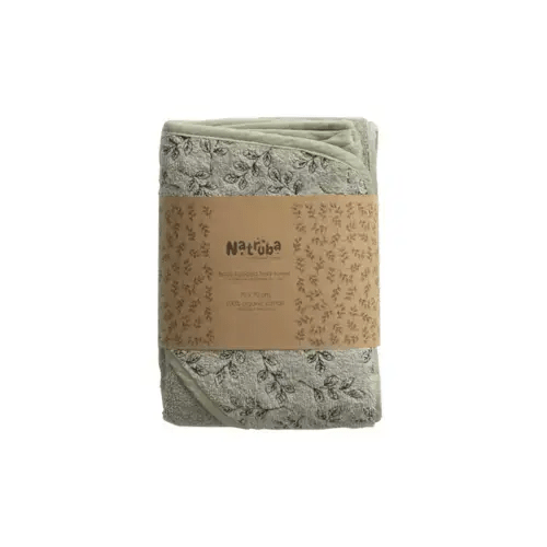 Cotton Floral Hooded Towel