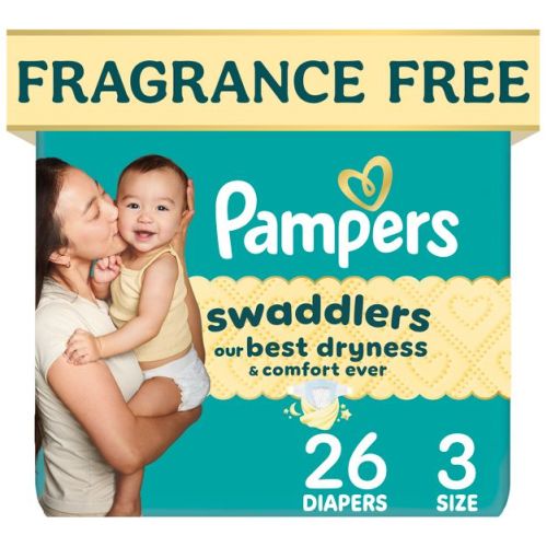 Pampers Swaddlers Sensitive Disposable Diapers - Size 3 - 26ct