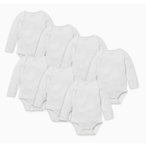 Long Sleeve Bodysuit 7 Pack | MORI US