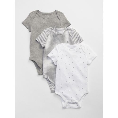 First Favorite Short Sleeve Bodysuit (3-Pack)