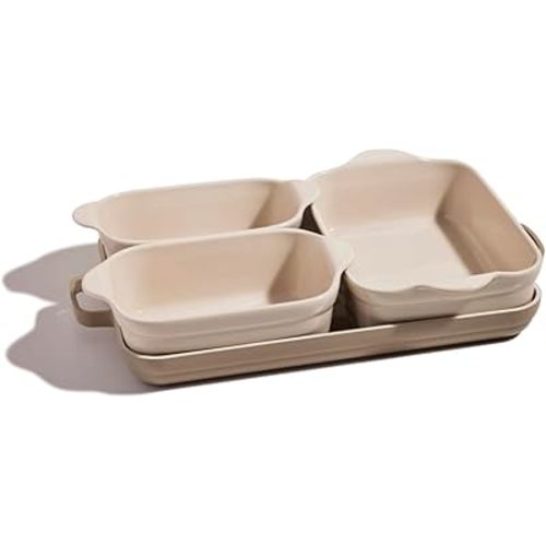 Our Place Bakeware Set, 5-Piece Nonstick Ceramic Bakeware & Griddle Pan