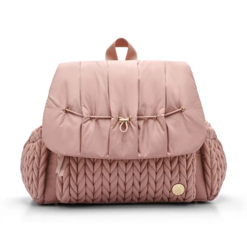 Levy Backpack Diaper Bag- Dusty Rose