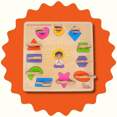 Sun Salutation (Suryanamaskar) Puzzle