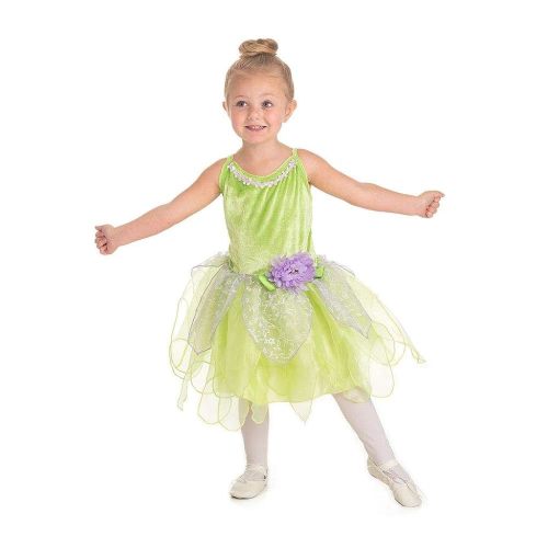 Little Adventures Tinkerbell Fairy Dress Up Costume (Medium Age 3-5) - Machine Washable Child Pretend Play and Party Dress with No Glitter
