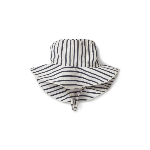Stripe Organic Cotton Bucket Hat