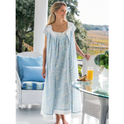 Lanz Hummingbird Cotton Lawn nightgown