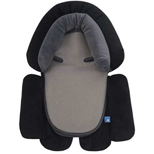 COOLBEBE Upgraded 3-in-1 Baby Head Neck Body Support Pillow for Newborn Infant Toddler - Extra Soft Car Seat Insert Cushion Pad, Perfect for Carseats, Strollers, Swing