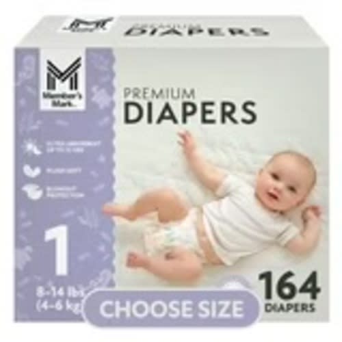 Member's Mark Premium Baby Diapers Size 1