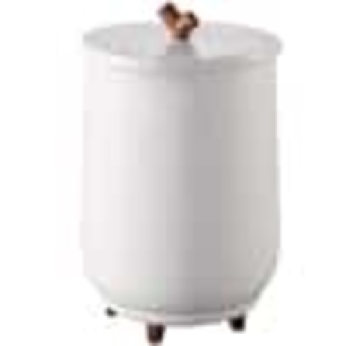 SKYSHALO Towel Warmer Bucket, 20L Large Towel Warmer, Auto Shut Off Heater with Timer, White, 2-Towel Racks Electric Plug-in MJJRTBS20LZSPPM89V1-SK0509