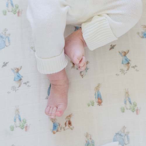 PETER RABBIT™ COTTON MUSLIN CHANGING COVERS