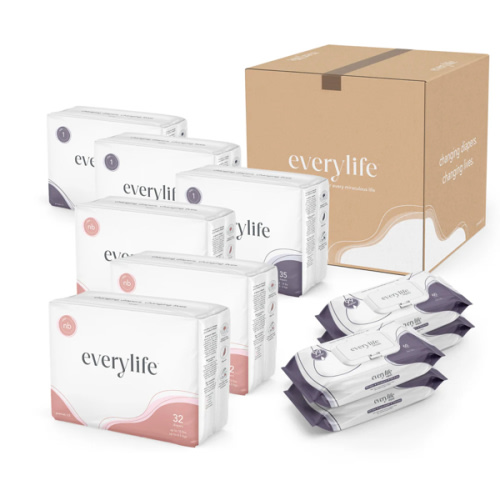 EveryLife Diapers & Wipes Bundle