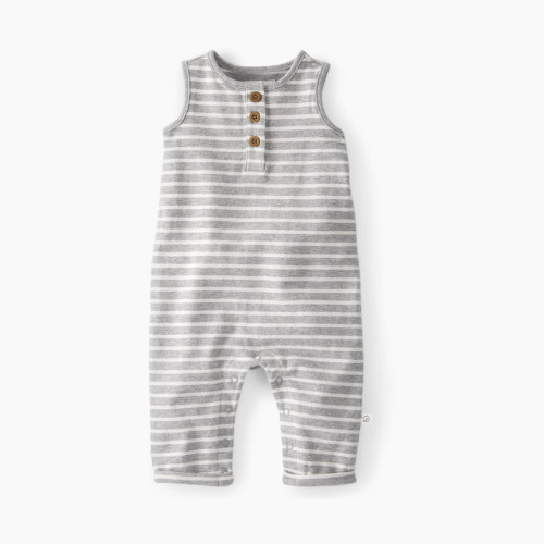 Carter's Little Planet Organic Cotton Terry Jumpsuit - Heather Grey, 6 M