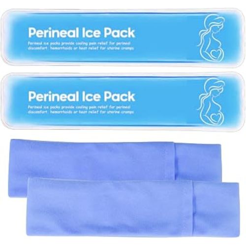 Reusable Perineal Cooling Pad for Postpartum and Hemorrhoid Pain Relief,Instant Perineal Cold Pack,Vaginial Ice Pack for Pain Relief (Color-Blue)