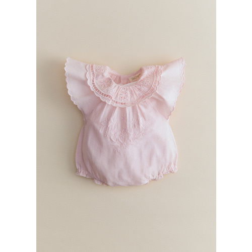 Cecilia Romper - Rose Petal