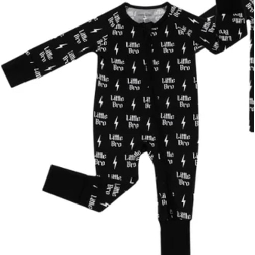 Bamboo Zip Romper | Little Bro