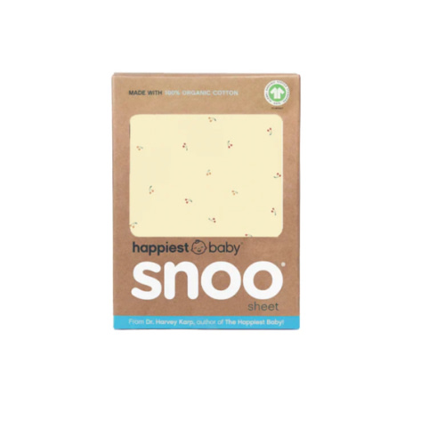 100% Organic Cotton Baby Bassinet Sheets for SNOO – Happiest Baby