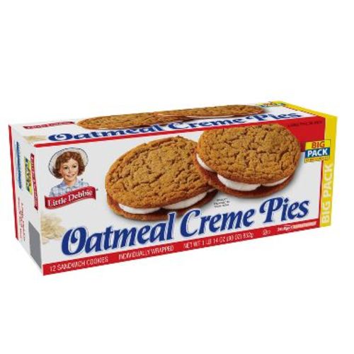 Little Debbie Oatmeal Crème Pies Big Pack - 30oz/12ct