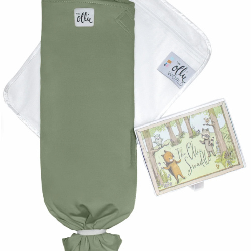 The Ollie® Swaddle | Award-Winning Baby Swaddle for Newborn Sleep | Baby Registry Favorite