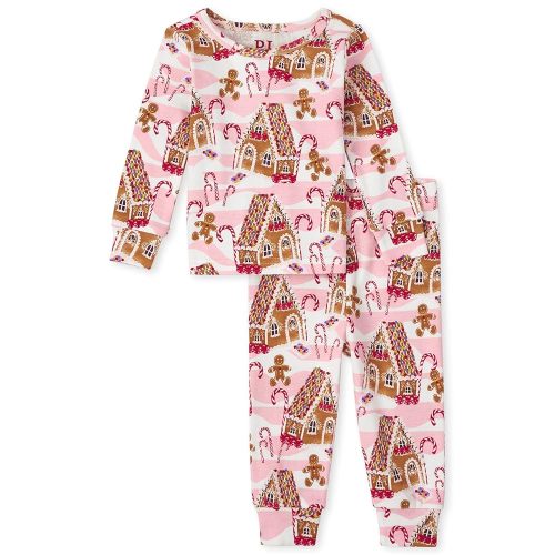 The Children's Place unisex-baby And Kids, Sibling Matching, Holiday Pajama Sets, Cotton