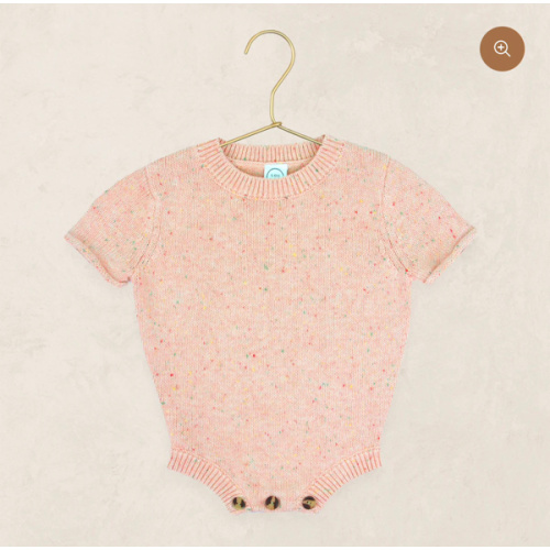 Knit Onesie - Petal Speckle