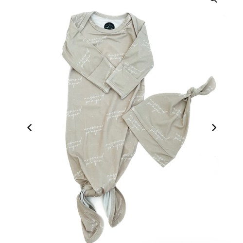 Answered Prayer Bamboo Gown & Matching Beanie – OUR HOUSE ABOVE