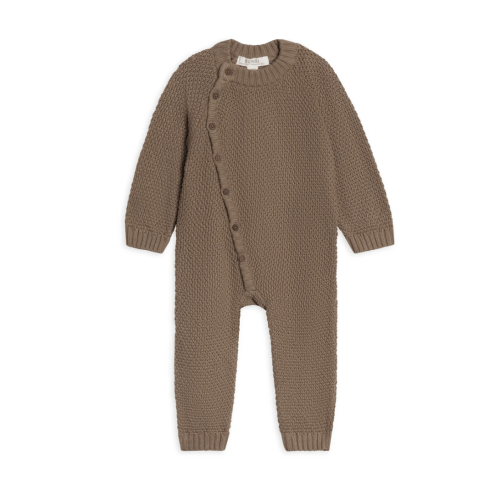 Casey Seed Stitch Sweater Knit Kimono Romper