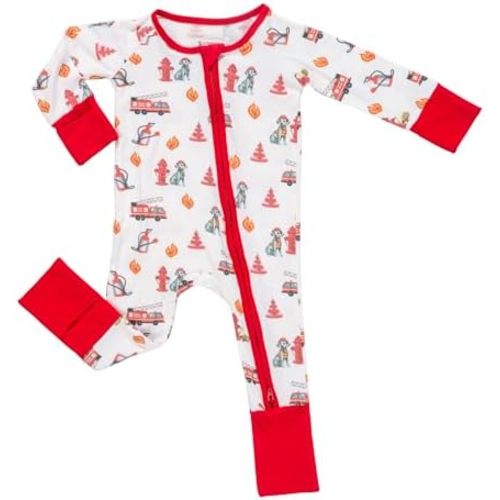 LollyBanks Baby Pajamas, Baby Romper 95% Bamboo Viscose and 5% Spandex