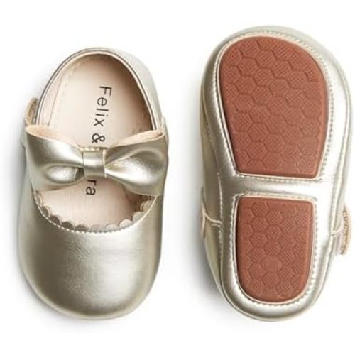 Soft Sole Baby Shoes - Infant Baby Walking Shoes Moccasins Rubber Sole Crib Shoes