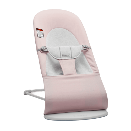 Bouncer Balance Soft: Light pink/Gray - Woven/Jersey