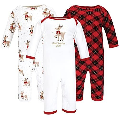Hudson Baby baby-girls Cotton Coveralls