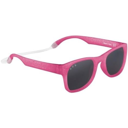 ROSHAMBO Unbreakable Square Sunglasses - Italian Made Polarized - BPA Free with Strap + Accessories - USA Assembled