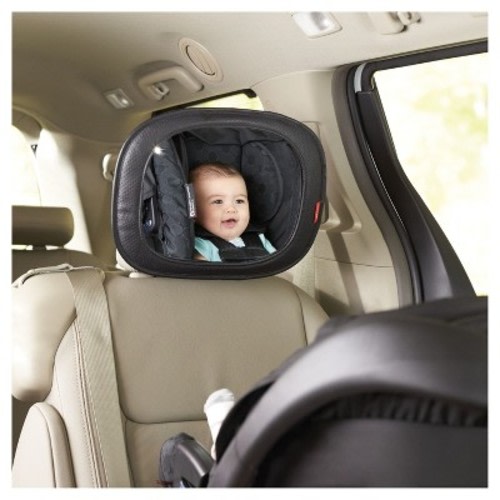 Skip Hop STYLE DRIVEN Backseat Mirror - Tonal Chevron
