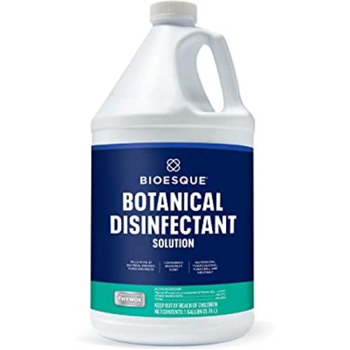 Bioesque Botanical Disinfectant Solution, Heavy Duty Broad-Spectrum Disinfectant, Kills 99.9% of Bacteria, Viruses*, Fungi, & Molds, 1 Gallon (Pack of 1)