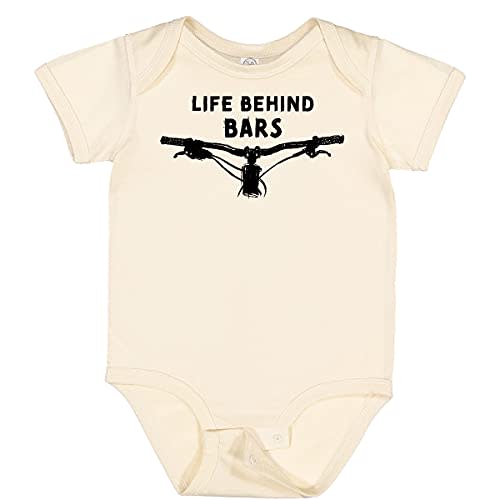 inktastic Life Behind Bars Mountain Bike Baby Bodysuit