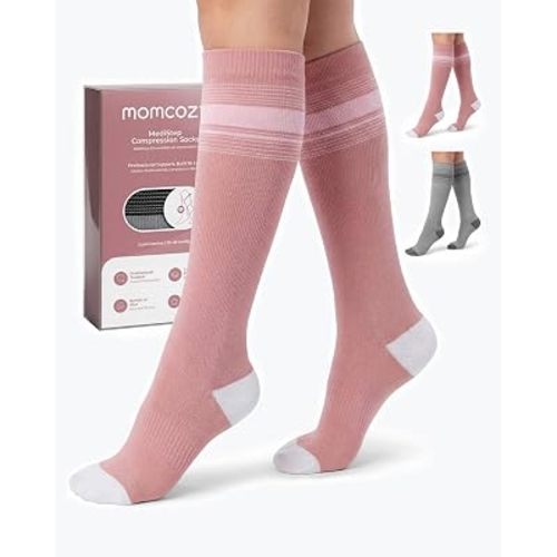 Momcozy Medical Grade Compression Socks, 20-30 mmhg & FDA Registered