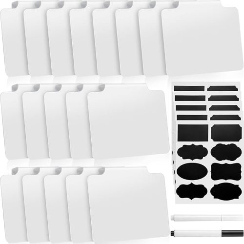 Chinco 25 Pieces Basket Labels White