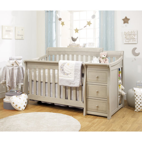 Sorelle Princeton Elite 4-in-1 Convertible Crib and Changer & Reviews | Wayfair
