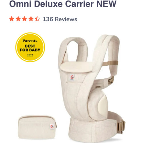 Shop Omni Deluxe Baby Carrier - NEW CARRIER | Ergobaby