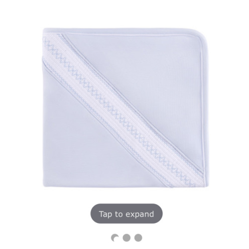 Baby Boy Smocked Argyle Blanket | Feltman Brothers