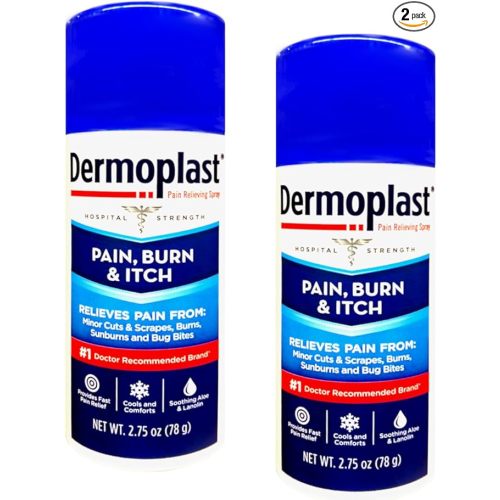Dermoplast Pain Relieving Spray- 2 oz (Pack of 2)