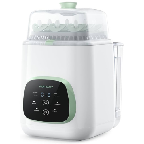 Momcozy KleanPal Pro Baby Bottle Washer, Sterilizer & Dryer - All-in-One Cleaning Machine for Bottles, Pump Parts & Baby Essentials - Time-Saving & Effortless Care