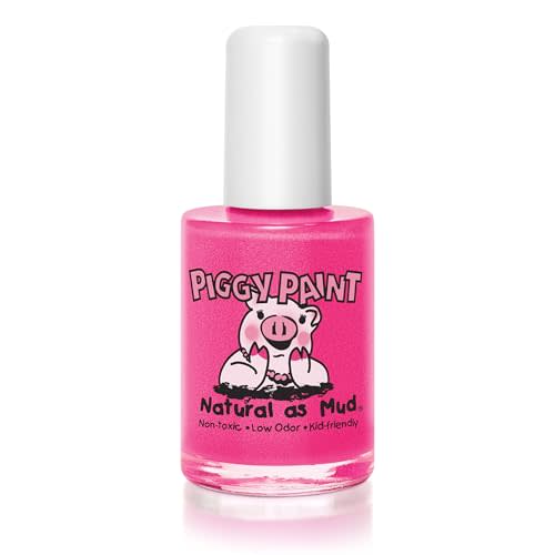 Piggy Paint | 100% Non-Toxic Girls Nail Polish | Safe, Cruelty-free, Vegan, & Low Odor for Kids | Forever Fancy