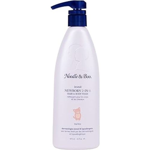 Noodle & Boo Lavender Newborn and Baby 2-in-1 Hair & Body Wash, 16 fl. oz.